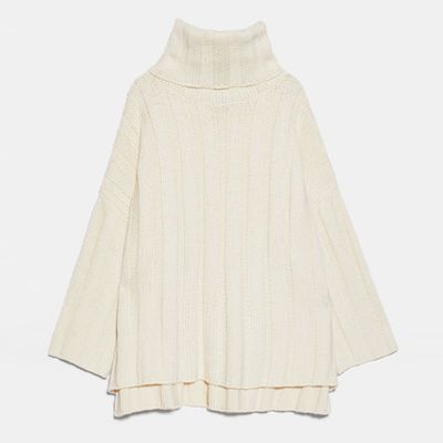 Soft-Touch Oversized Sweater from Zara