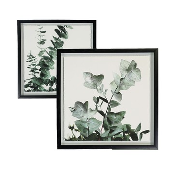 Leaves Wall Art Pair