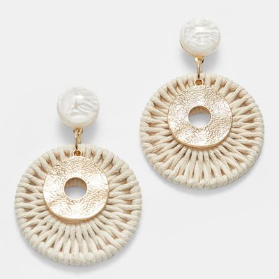 Thread Earrings from Stradivarius