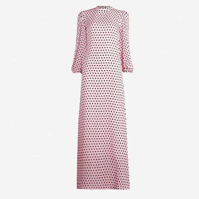 Elizabeth Polka-Dot Silk Dress from Olivia Rubin