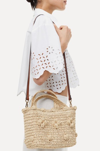 Straw Shoulder Bag from H&M