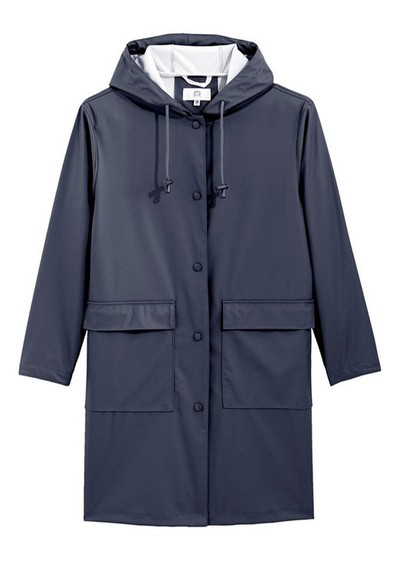 Waterproof Waxed Hooded Jacket from La Redoute