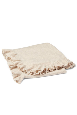 Neutral Whitney Cashmere Blanket from Ralph Lauren