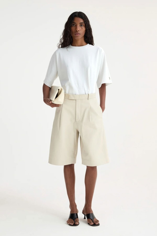 Leather Loose-Fit Shorts from Rôhe