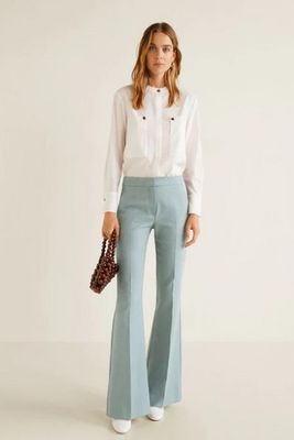 Flared Suit Trousers