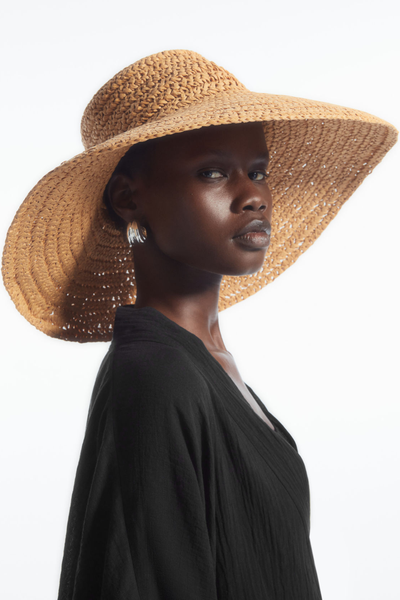 Woven Straw Hat  from COS