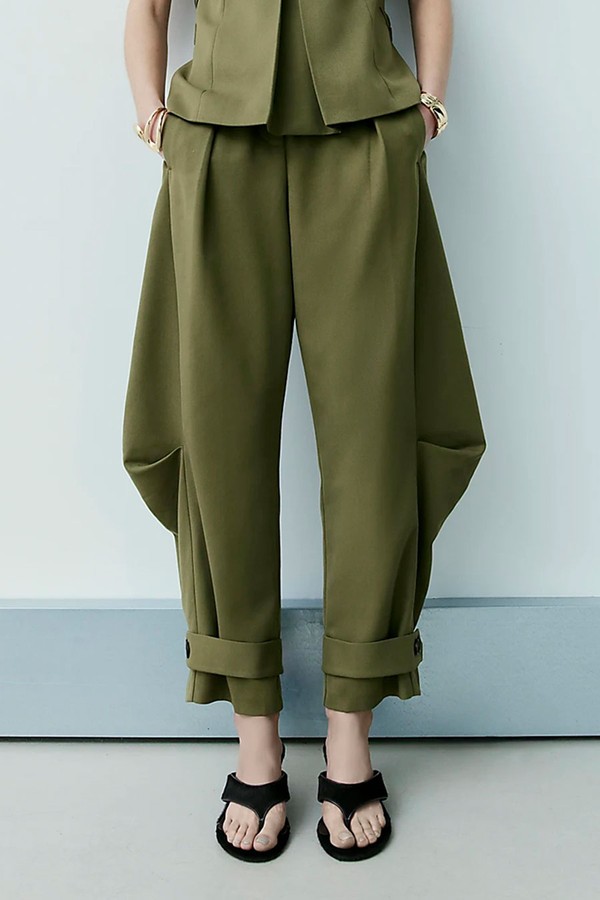 RI Studio Cuffed Tailored Trousers from River Island