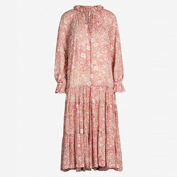 Feeling Groovy Chiffon Maxi Dress from Free People