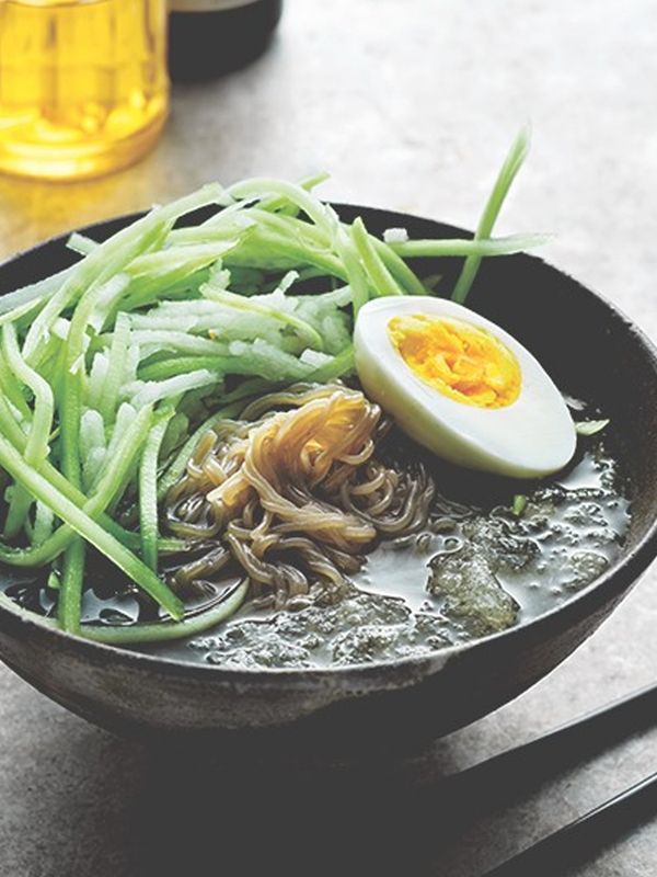 Buckwheat Noodles In Slushie Broth Naengmyeon