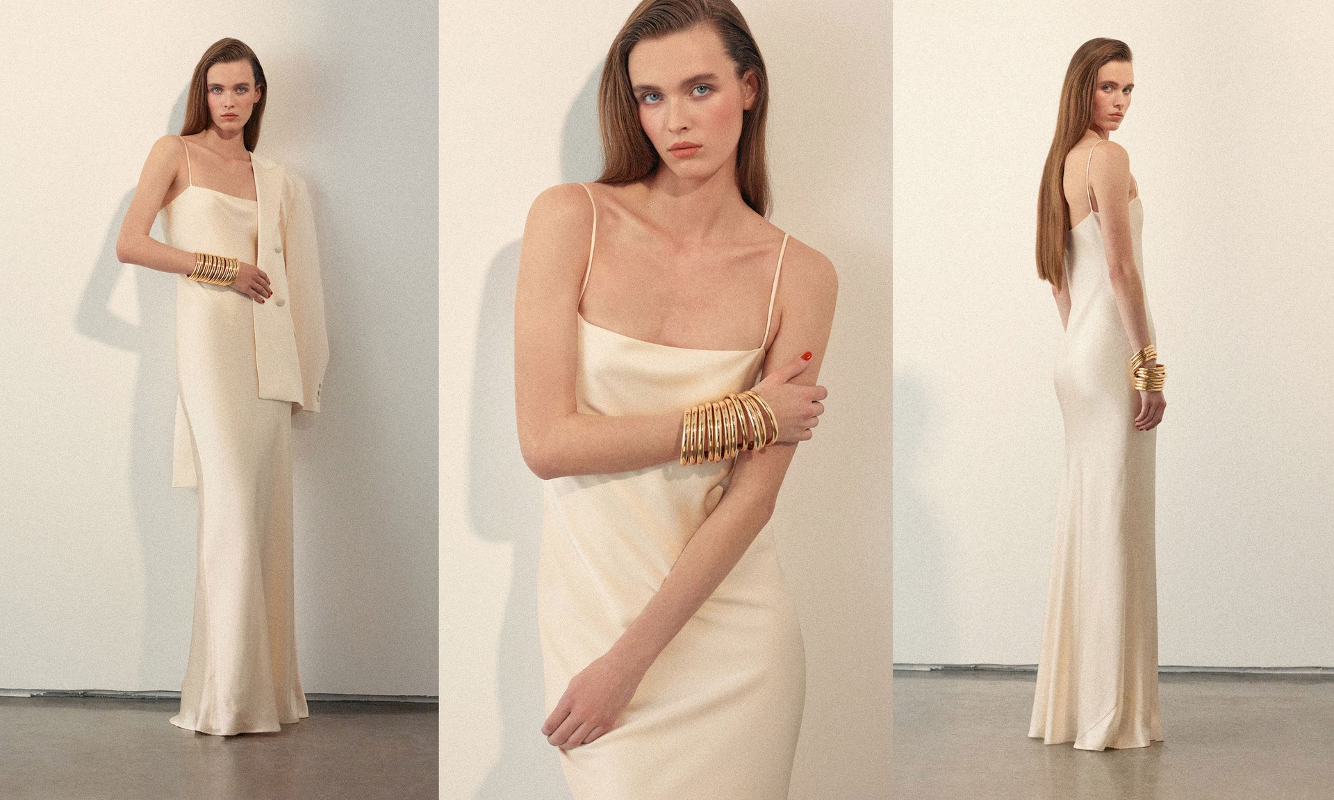 Long Slip Dress from Mango