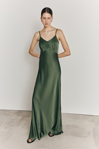 Winnie Satin Maxi Dress  from Ghost 