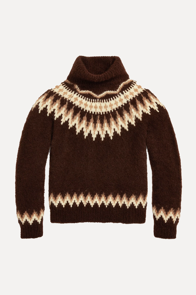 Fair Isle Wool-Blend Rollneck from Ralph Lauren