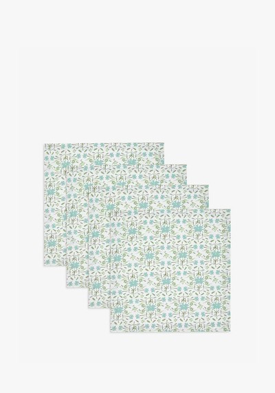 Painted Primrose Table Napkins, Set of 4 from John Lewis