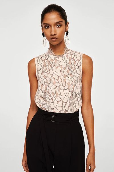 Lace Top from Mango