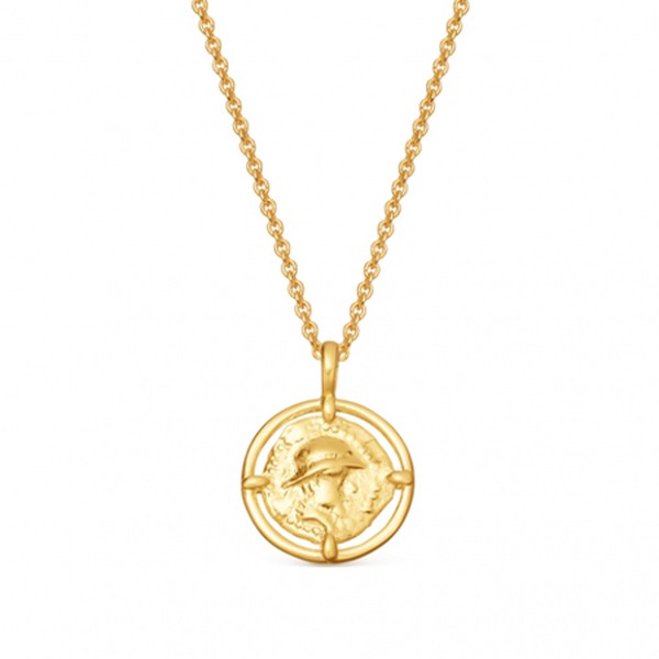 Lucy Williams Mini Rope Coin Necklace from Missoma
