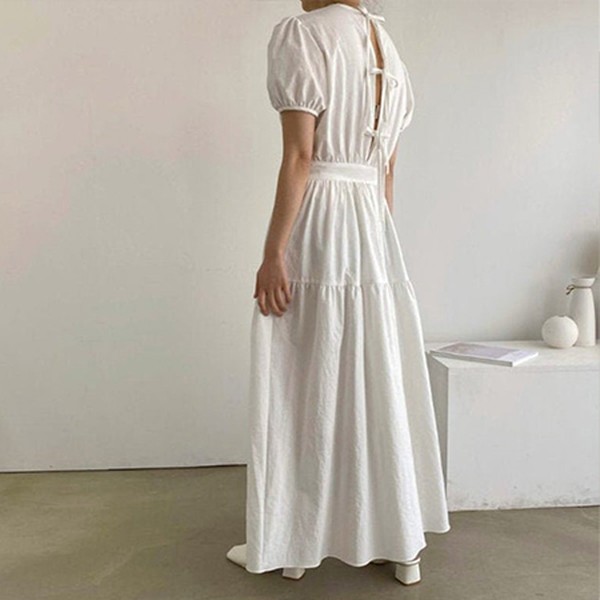 Cotton Wrap Dress