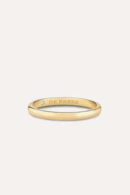 DB Classic Band In Yellow Gold