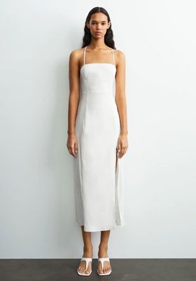 Dress With Linen from Zara