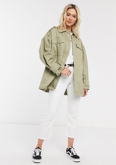 Oversized Utility Shacket from Asos Design