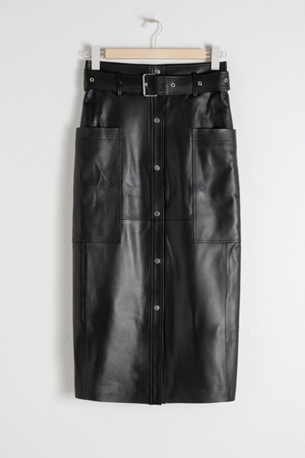 Belted Midi Skirt from & Other Stories