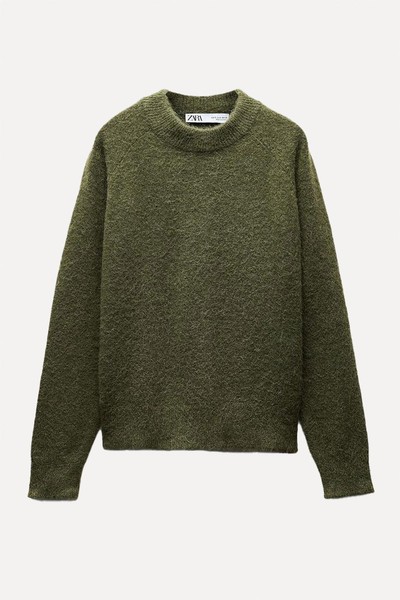 Plain Knit Sweater from Zara