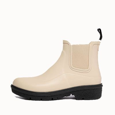 Contrast Sole Chelsea Rain Boots