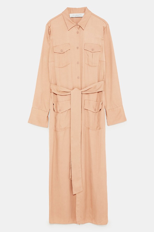 Long Shirt Dress from Zara