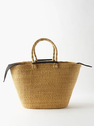 Panier Woven Basket Bag from Muuñ