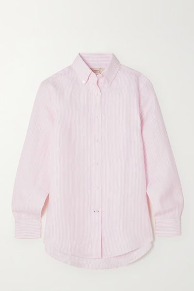 Striped Linen Shirt from Purdey