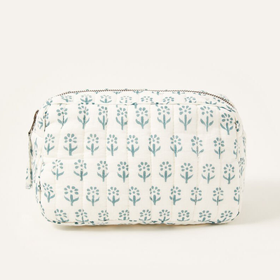 Floral Quilted Makeup Bag from Monsoon