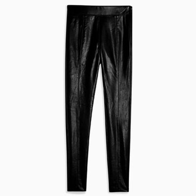 Faux Leather PU Skinny Trousers from Topshop