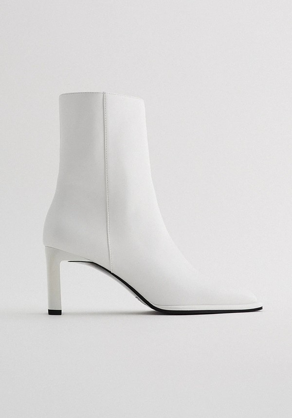 Rectangular Heel Ankle Boots from Zara