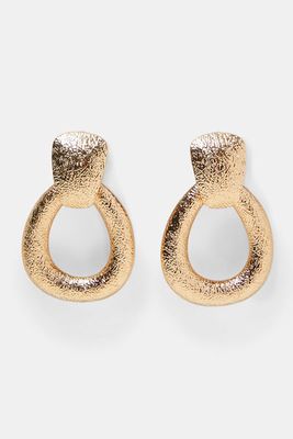 Brooch Earrings from Zara