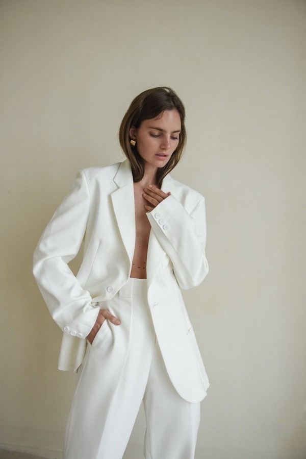 Ivory Oversized Blazer, £139