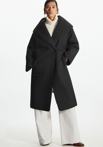 Longline Quilted Liner Coat