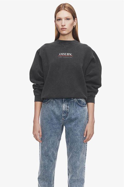 Ramona Sweatshirt Link Washed Black