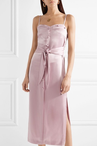 Soraya Satin Midi Dress from Nanushka