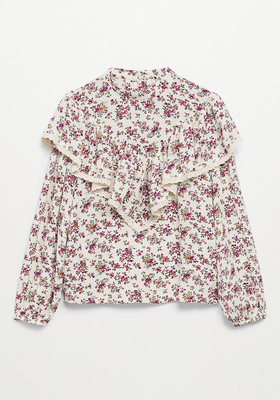 Floral Print Blouse  from Mango