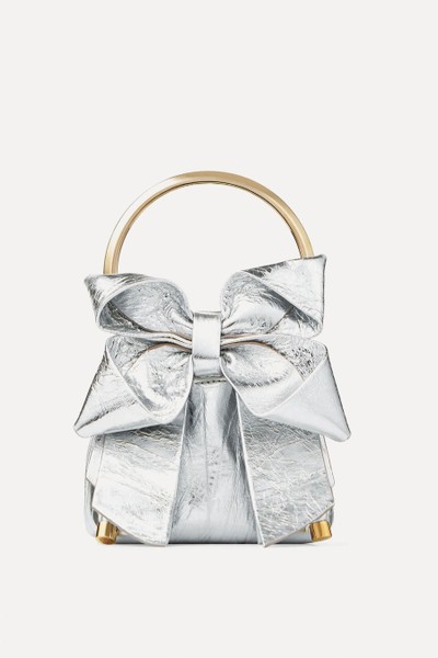 Micro Bon Bon Vintage Metallic Leather Mini Bag from Jimmy Choo