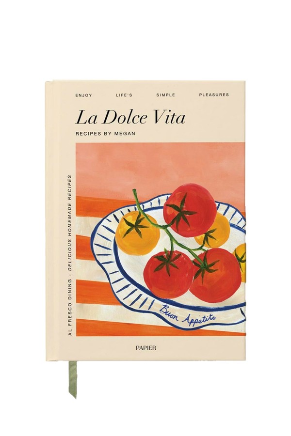 La Dolce Vita Recipe Journal from Papier