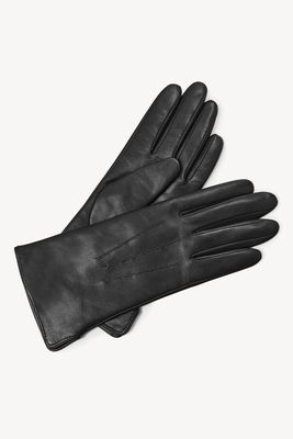Cashmere Lined Leather Gloves from Aspinal Of London