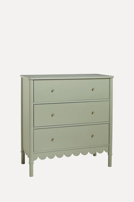 Hem 3 Drawer Chest In Green from ANYDAY 