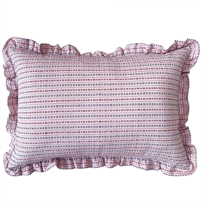 Songliang Cushions-Ditsy with Frill Trim from Penny Worrall
