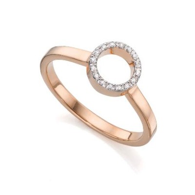 Naida Mini Circle Open Ring