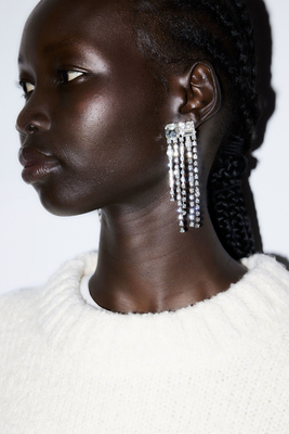 Crystal Fringe Earrings  from & Other Stories 