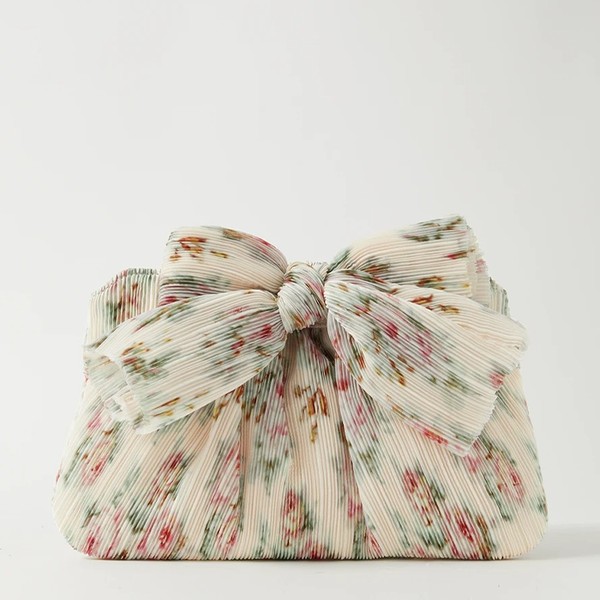 Rayne Bow-Embellished Clutch