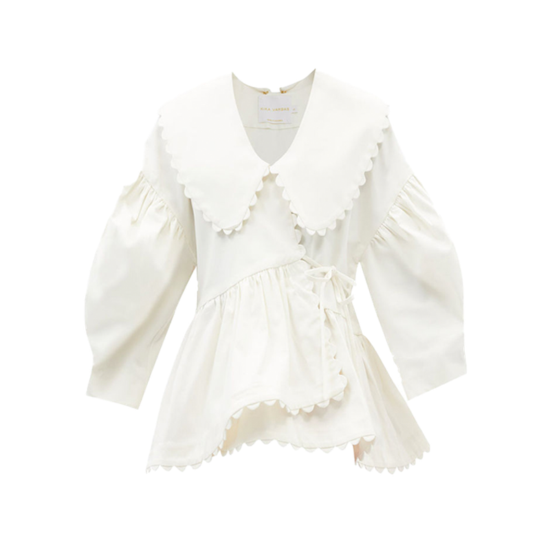 Shona Ruffled Collar Blouse, £354 (was £545) | Kika Vargas