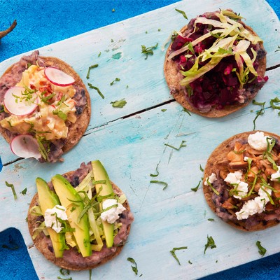 Beetroot Tostadas