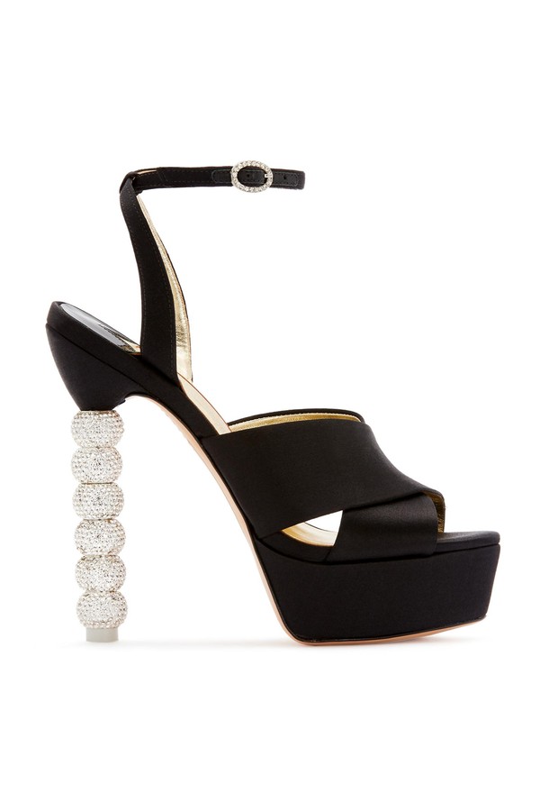 Natalia Crystal Platform Sandals from Sophia Webster
