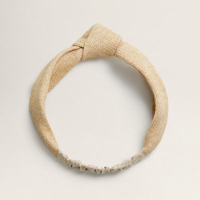 Raffia Hairband from Mango